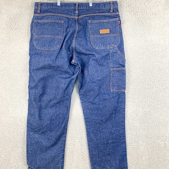 Magid Fire Resistant Jeans Mens 38 Carpenter Pocket Work‎ FR 2112 HRC2 Workwear - Picture 4 of 14